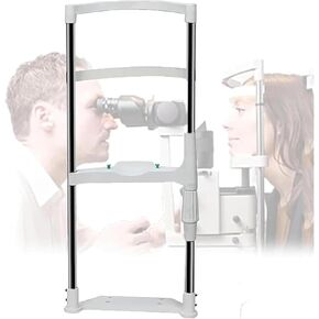 Vision Training Forehead Bracket, Chin Rest Forehead Support Optometry Accessories, Height Adjustable for Auto Refractometer, Vision Training in Kuwait