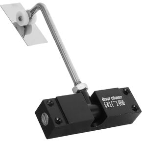 قابل للتعديل المزدوج الربيع الباب أقرب 2 قطعة سبائك الألومنيوم آلية الإغلاق الذاتي للاستخدام المنزلي والتجاري انزلاق الباب سلامة المفصلي الإغلاق in Kuwait