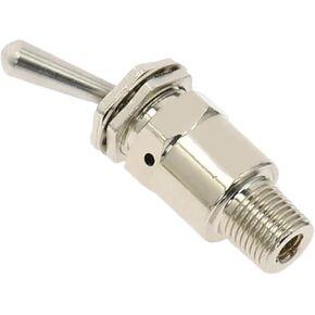 TAC2-3V Air Pneumatic Mechanical Valve, Exhaust valve 2 Position 3 Way M5 Female 1/8 Male Thread Toggles Switch, 1pc in Kuwait