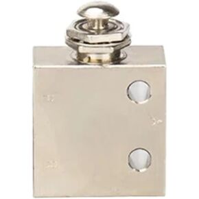 Air Pneumatic Mechanical Valve, 2 Position 5 Way Toggle Button Switch TAC2-41V/ TAC-4V /TV-3S, 1pc(TAC2-31P) in Kuwait