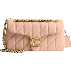 Coach Denim Quilted Tabby Shoulder Bag 26 with Chain, V5/Black in Kuwait