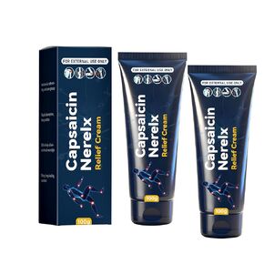 Capsaicin Nerex Relief Cream with Arnica, Menthol, MSM and Glucosamine for Body Joint Areas, Feet, Hands, Legs, Muscles, Joints, and Waist, 100g (1PACKS) in Saudi Arabia