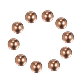 10pcs Copper Precision Balls - [5/16-inch] Round for Bearings Bushings Valves, Machinery, Automotive, and DIY Use in Kuwait