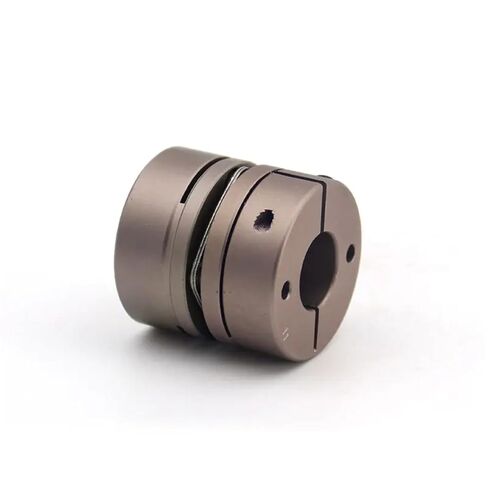 Aluminum Alloy D26L26 Single Diaphragm AElastic Coupling Connector D26mm L26mm 1Pcs(14-14) in Saudi Arabia