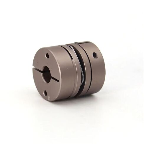 Aluminum Alloy D26L26 Single Diaphragm AElastic Coupling Connector D26mm L26mm 1Pcs(14-14) in Saudi Arabia