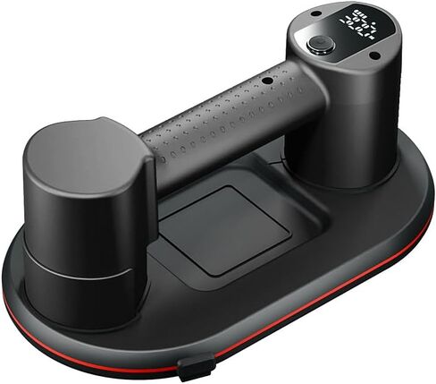 Electric glass suction Cup – Cordless Vacuum Lifter for Tiles, Glass, Marble – Dual Motors, 660 LBS Suction, LCD Display, 4500mAh Battery in Kuwait