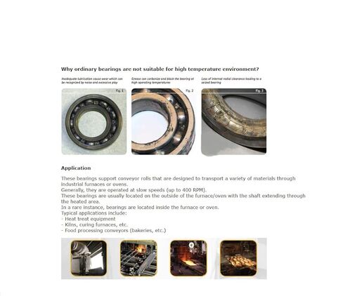 Power Transmission Products 6804 High Temperature Bearing 20327mm TB6804 500 Degrees Celsius Thin Section Bearings Full Ball in Kuwait
