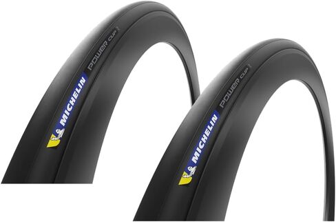 Michelin Power Cup TLR Road Tyre 700x28c قابلة للطي جاهزًا مع مركب X-race ، تقنية الدرع بدون أنبوب ، 4x120 TPI ، إطار ركوب الدراجات عالي الأداء لركوب الطريق السريع والموثوق به in Kuwait