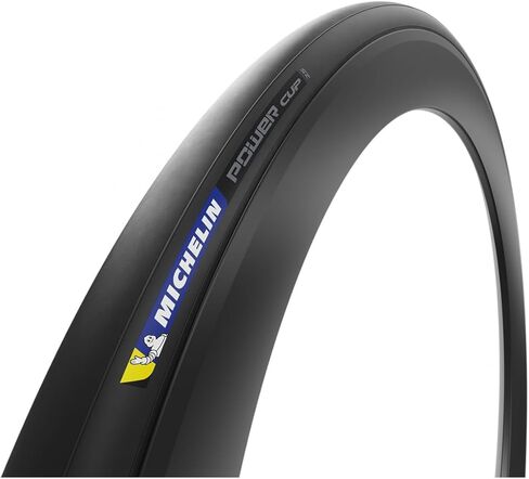 Michelin Power Cup TLR Road Tyre 700x28c قابلة للطي جاهزًا مع مركب X-race ، تقنية الدرع بدون أنبوب ، 4x120 TPI ، إطار ركوب الدراجات عالي الأداء لركوب الطريق السريع والموثوق به in Kuwait