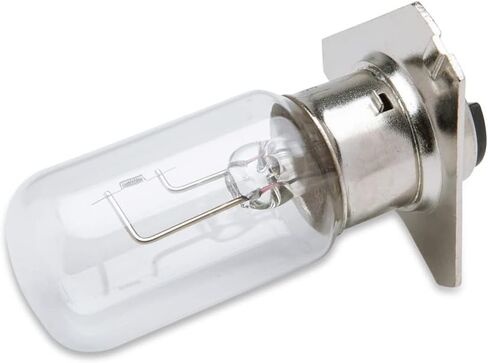 Technical Precision 25W 6V Incandescent Miniature Medical, Microscope Lamp Light Bulb Replacement for Carl Zeiss 125/16 Slit Lamp Light Bulb P47D Double Contact Base with Flange - Clear - 1 Pack in Kuwait