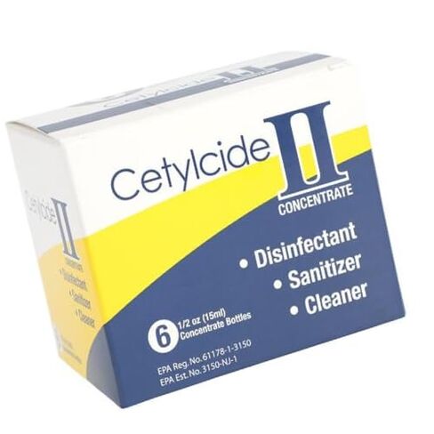 0158 مركز معقم الأسطح الصلبة Cetylcide-II 1/2 أونصة in Kuwait