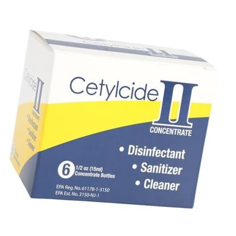 0158 مركز معقم الأسطح الصلبة Cetylcide-II 1/2 أونصة in Kuwait