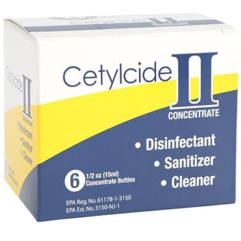 0158 مركز معقم الأسطح الصلبة Cetylcide-II 1/2 أونصة in Kuwait