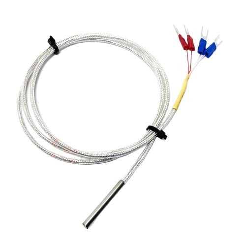 Four-Core Wire PT100 Type Thermocouple Sensor PT100 RTD Thermocouple(Length 2m) in Kuwait