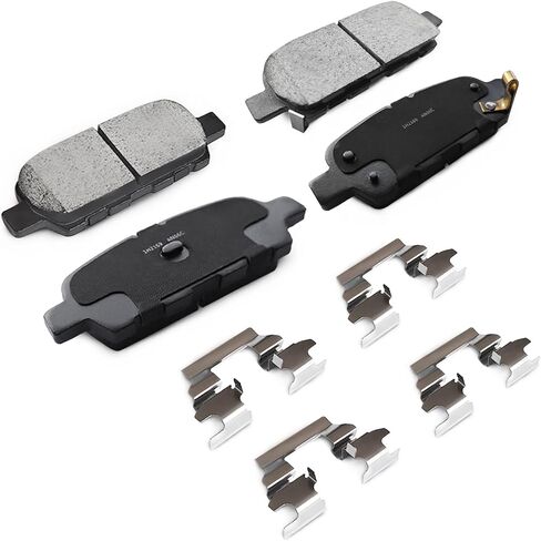 وسادات الفرامل الخلفية السيراميك المليئة بنسبة مليسيك BC1391 لـ L-Exus GS Turbo/GS200T/GS350/GS350/IS300 و Highlander/Mirai Car Cermic Vads in Kuwait