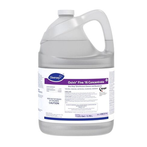 Oxivir 4963314 Five 16 One-Step Disinfectant Cleaner 1gal Bottle 4/Carton in Saudi Arabia