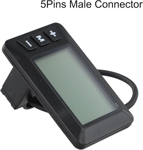 5Pins Electric Bike LCD Display 24V/36V/48V E Bike Control Panel for Handlebars 0.87in Connector No.2 Communication Protocol in Saudi Arabia