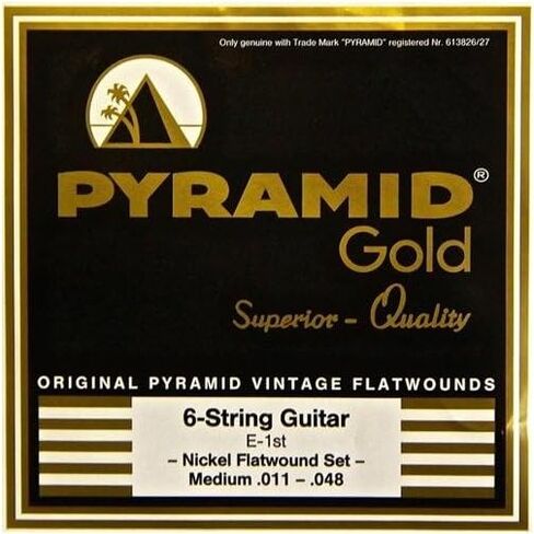 Pyramid Gold Electric Flatwound Med 11-48 in Saudi Arabia