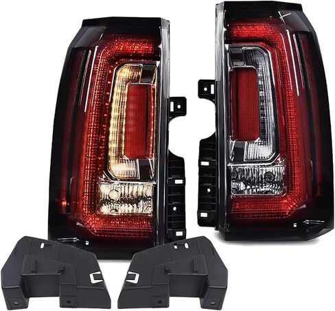 تجميع ذيل الضوء من أجل 2015-2020 GMC Yukon/Yukon XL الأيمن الجريان الجانبي الجانبي الجانبي مجموعة الإشارة GM2801268 in Kuwait