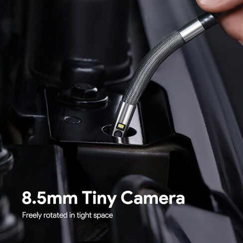 Two-Way Articulating Borescope Camera with Light, DEPSTECH Industrial Endoscope with Articulated Probe, Flexible Mechanic Snake Inspection Camera for Wall Automotive Engine Inspect-5FT in Kuwait