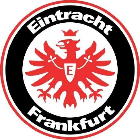 Eintracht Frankfurt Germany Soccer Football - Sticker Graphic - Waterproof - Fade Resistant Die Cut in Saudi Arabia