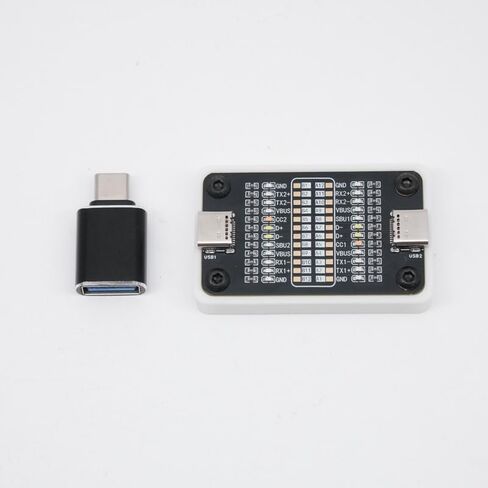 ChargerLAB Power-Z CT001 USB-C Cable Tester, 24-Pin Continuity, Power & Data Transfer Checker with LED Indicators, Compact & Portable in Kuwait