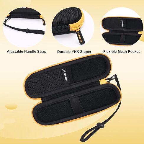 RLSOCO Hard Case for Fluke Networks FIBERLERT-125 Fiber Optic Cable Tester and Detector | Compact Design with YKK Zipper & Scratch Protection (Case Only) in Kuwait