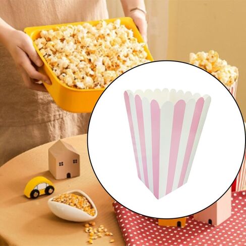 24 قطعة من علب الفشار ودلاء الفشار وحاويات الطعام لمسرح الأفلام وسيرك الكرنفال وحفلات أعياد الميلاد in Saudi Arabia