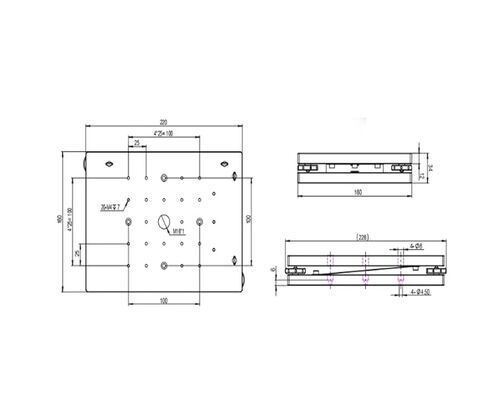 طاولة إمالة دوارة دقيقة LSD-BD-160220 منصة زاوية دقيقة أصلية in Kuwait