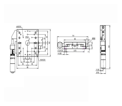 الدقة XY المرحلة LSD-80251L دليل الموضع الأيسر التعديل الدقيق الأصلي in Kuwait