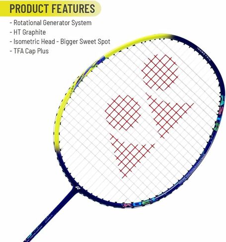 Yonex Astrox 02 Clear Strung Badminton Racquet, 4U4 - Royal Blue in Saudi Arabia