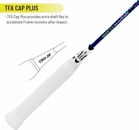 Yonex Astrox 02 Clear Strung Badminton Racquet, 4U4 - Royal Blue in Saudi Arabia