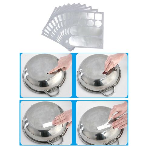 30 Sheet Aluminum Foil Duct Tape Seals Pre-Cut Silver Metal Adhesive Duct Patches for HVAC Ductwork Sealing Dryer Vent Exhaust Duct Hose Copper Tube Furnace Kitchen Cookware Pots Pans Skillet in Saudi Arabia