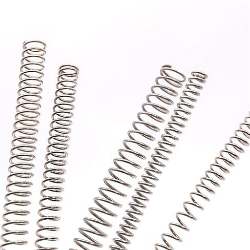 Spring,Compression Spring, Mechanical Compression Springs Length 305mm Wire Diameter 0.6/0.7mm, Steel Spring Compressed 5PCS in Saudi Arabia