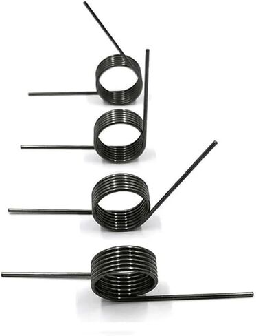Metal Springs 10pcs WD 1.0mm Angle 60/90/120/180 Degree V-Shaped Torsion Spring Helical 65Mn(10mm,6 LAPS-60DEGREES) in Saudi Arabia