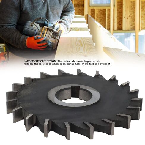 Involute Gear Cutters Disc Set, HSS Disk Shaped Milling Cutting Machine, 32mm Inner Bore, 125x12mm, Fine Punching for Smoothness Cutting, Smoothness Edges, Large Cut Out in Kuwait