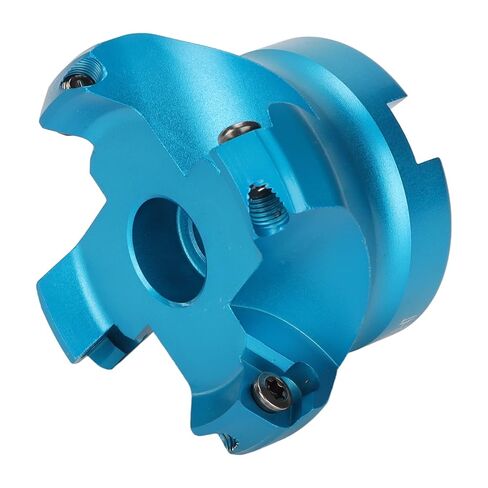 CNC Milling Cutter, 4 Flutes High Rigidity Aluminum Alloy Face Mill, Long Service Life for Metal Machining, Precise, Rough, Plane Machining with SEKT1204 in Saudi Arabia