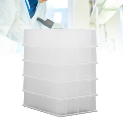 5Pcs Deep Well Storage Plate,Plastic 32mm Height 96 Round Holes Laboratory Deep Well Plate for Laboratory, Classroom, or Home Use in Kuwait