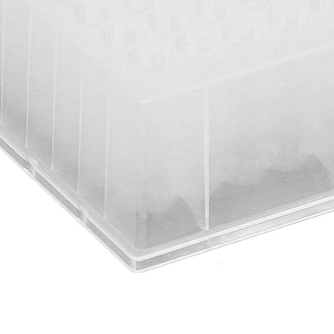 5Pcs Deep Well Storage Plate,Plastic 32mm Height 96 Round Holes Laboratory Deep Well Plate for Laboratory, Classroom, or Home Use in Kuwait