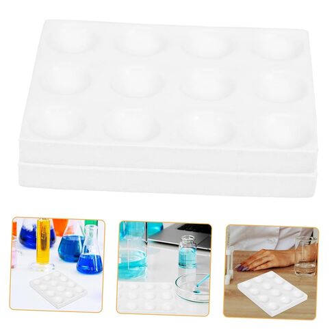 Gatuida 12holes Lab Reaction Plate Porcelain Spot Reaction Board Ceramic Experiment Plate in Saudi Arabia