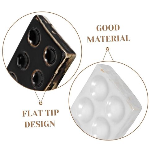 2pcs Ceramic Plate for Chemical Testing Porcelain Reaction Plate Lab Tool for Scientific Experiments Lightweight Design for Easy in Saudi Arabia