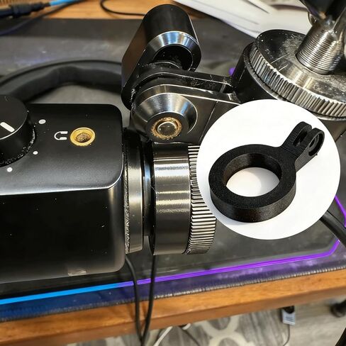 Microphone Mount Adapter Compatible with Rode NT-USB, Mic Arm Adapter, Boom Arm Adapter - Black in Kuwait