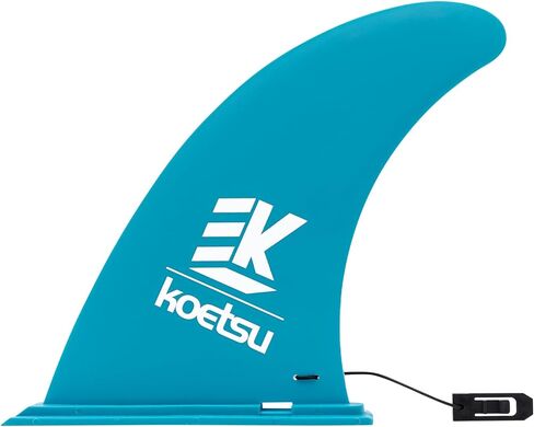 KOETSU 9" 10" SUP/Surf Fin - Easy Install-Free No Tool - Center Fin for Longboard, SUP Replacement Fins for Surfing, Surfboard, Stand-up Paddle Board, Longboard in Kuwait