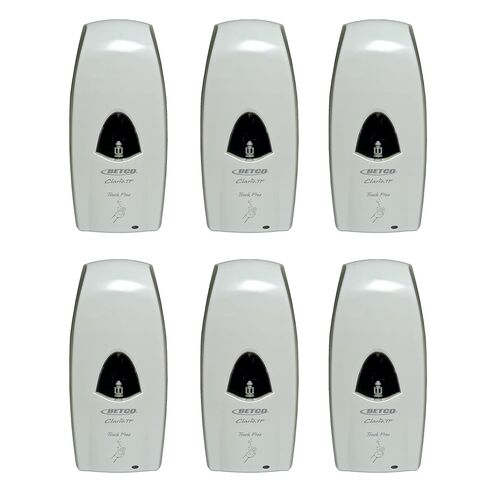 Betco® Clario® Touch-Free Foaming Soap Dispensers, White, Case Of 6 in Kuwait