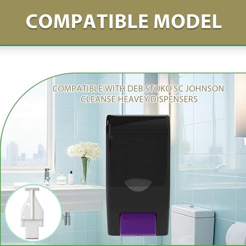 استبدال مفتاح موزع الصابون المتوافق مع موزعات Deb Stoko SC Johnson Cleanse شديدة التحمل 2L و4L 3PCS in Kuwait