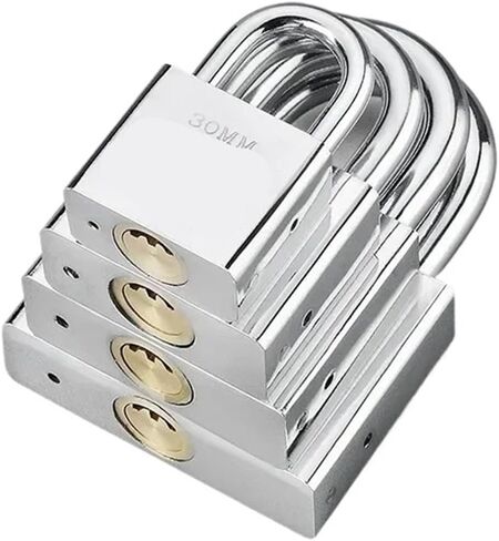 Padlock 30/40/50/60mm Household Copper Door Locks+1key 1Pcs(50mm S1) in Saudi Arabia