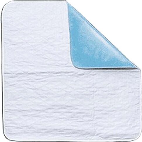 Cardinal Health Essentials Reusable Underpad for Incontinence Protection on Beds, Furniture - Machine Washable for Seniors or Pets, 34 in x 36 in, 10 Count in Saudi Arabia