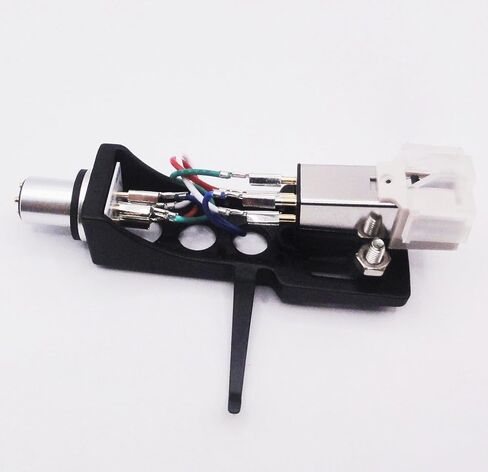 Black Headshell Cartridge and Stylus Needle Technics SL-D205, SL-D2K, SL-D3, SL-D303 For LP Vinyl Record Player Turntable Phonograph in Kuwait