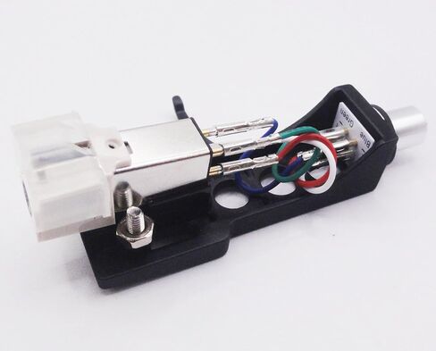 Black Headshell Cartridge and Stylus Needle Technics SL-D205, SL-D2K, SL-D3, SL-D303 For LP Vinyl Record Player Turntable Phonograph in Kuwait