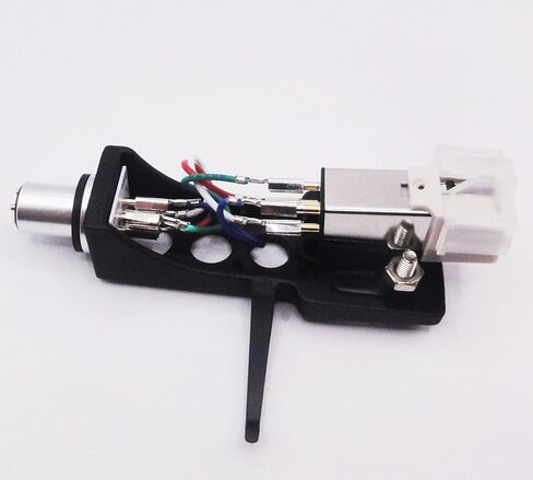 Black Headshell Cartridge and Stylus Needle Technics SL-D205, SL-D2K, SL-D3, SL-D303 For LP Vinyl Record Player Turntable Phonograph in Kuwait